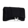 Hourglass Velvet Jersey-plånbok med kedja ”Black” 6560502AAPT1000