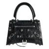 Hourglass X Le Cagole Medium handväska ”Black” 7815852AAY11000