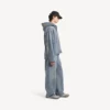 Baggy-jeans för herr i mörkblått med denim-sömmar Baggy-jeans för herr i mörkblått med denim-sömmar