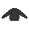 Hybrid-tröja med V-ringning ”Anthracite Black White” 704271T41301163
