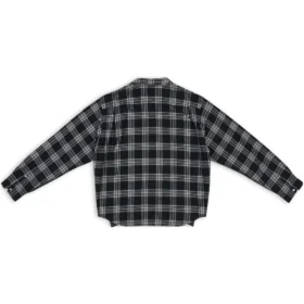Hybrid-tröja med V-ringning ”Anthracite Black White” 704271T41301163