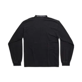 I Love långärmad T-shirt, Medium Fit ”Black” 744449TOVH39034