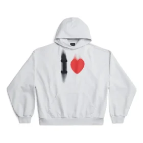 I Love-luvtröja, medium passform ”White” 742603TOVH59081