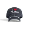I Love Paris Balenciaga-keps ”Svart” 811743410B21002