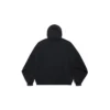 I Love Paris Balenciaga-luvtröja, stor passform ”Black Faded” 803265TRVM61041