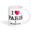 I love Paris Balenciaga-mugg ”White” 818761T01769000