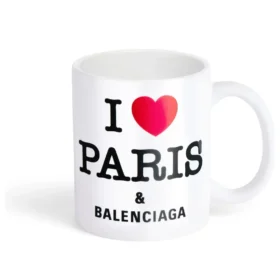 I love Paris Balenciaga-mugg ”White” 818761T01769000