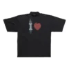 I Love-T-shirtar, stor passform ”Black” 744439TOVH39034