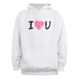 I Love U-luvtröja ”White” 570811TJVL69040