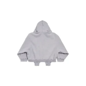 Incognito Boxy Zip-up Luvtröja Large Fit ”Grey” 799463TQVX11300