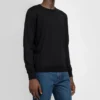 Interlock-tröja med BB-tryck på ryggen ”Black Blue” 583117T14391710