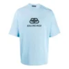 Interlocked BB Regular Fit T-shirtar ”Light Blue” 578139TGV755840
