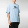 Interlocked BB Regular Fit T-shirtar ”Light Blue” 578139TGV755840