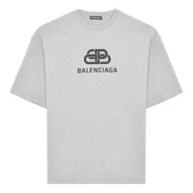 Interlocked BB T-shirt med normal passform ”Grey” 578139TGV751300