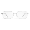 Invisible Rectangle-solglasögon ”Silver” 768058T00051402
