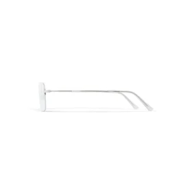 Invisible Rectangle-solglasögon ”Silver” 768058T00051402