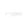 Invisible Rectangle-solglasögon ”Silver” 768058T00051402