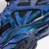 Iriserande Runner-sneaker för herr i blått Iriserande Runner-sneaker för herr i blått