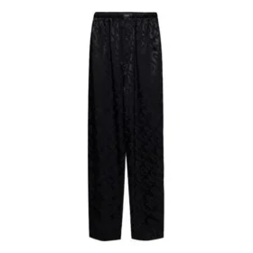 Jacquardbyxor med logotyp ”Black” 658883TLO581000