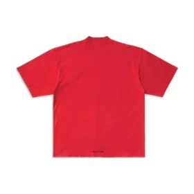 Je t’aime T-shirtar Large Fit ”Red” 744439TOVM75871