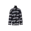 Jerseytröja med turtleneck och Scribble-logotyp ”Svart” 625927T31801070