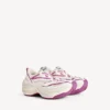 Jet-sneakers för damer i äggskalsvit/jordgubbsrosa Jet-sneakers för damer i äggskalsvit/jordgubbsrosa