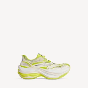 Jet-sneakers för herr i färgen Eggshell/Lime