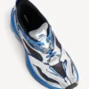 Jet-sneakers för herr i vitt/blått/svart Jet-sneakers för herr i vitt/blått/svart