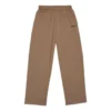 Joggingbyxor i bomull med broderad logotyp ”Brown” 674594TMVF57761