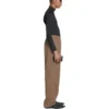 Joggingbyxor i bomull med broderad logotyp ”Brown” 674594TMVF57761