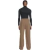 Joggingbyxor i bomull med broderad logotyp ”Brown” 674594TMVF57761