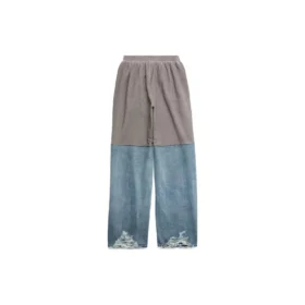 Joggingbyxor med lappar ”Grey Indigo” 745264TNW014012