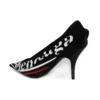 Kampanjlogotyp-pumps ”Svart” 495777W06001091