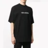 Klassisk logotyp, stor, kortärmad, unisex, svart 620941TIV501070