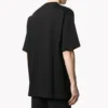 Klassisk logotyp, stor, kortärmad, unisex, svart 620941TIV501070