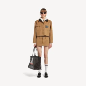 Kort jacka för damer i beige