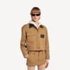 Kort jacka för damer i beige Kort jacka för damer i beige