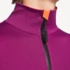 Kort långärmad bodysuit för damer i techwear-stil i violett/orange Kort långärmad bodysuit för damer i techwear-stil i violett/orange
