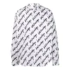 Kortärmad tröja med klotterlogotyp, stor passform ”White” 662983TLLJ49040