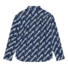 Kortärmad tröja med Scribble-logotyp, stor passform ”Midnight Blue” 662983TLLJ48502