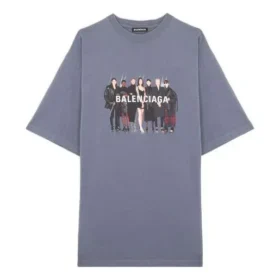 Äkta Balenciaga-T-shirt ”Grey” 620969TIV471404