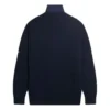 Lager-på-lager-tröja i Tromp Loeil-stickning ”Navy” 675274T16118065