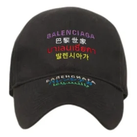 Languages Logo Cap ”Black Multicolor” 641238410B21098