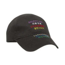 Languages Logo Cap ”Black Multicolor” 641238410B21098