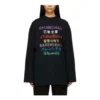 Languages Logo långärmad T-shirt ”Black Multicolor” 641667TJVI32771