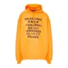 Languages-logotröja med huva ”Orange Black” 641679TJVI67513