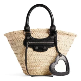 Le Cagole liten korg ”Beige Black” 7710652AAVE9260