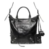 Le Cagole medelstor tygväska ”Black” 719067210KR1000