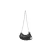 Le Cagole Xs axelväska med kedja ”Black” 7128131VG9Y1000