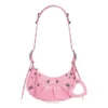 Le Cagole XS axelväska ”Pink” 6713091VG9Y5812